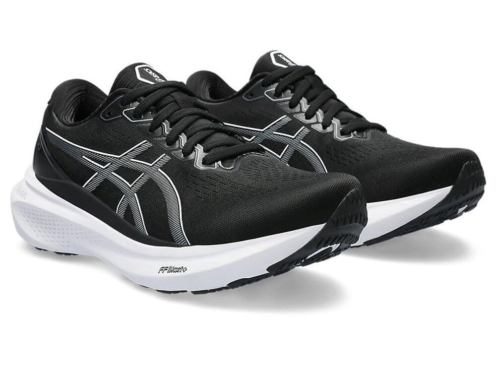 ASICS Women's Gel-Kayano 30 Running Shoes, Black/Sheet Rock Size 10 US Narrow